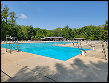 Olympic size swimming pool